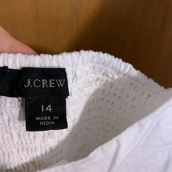 HOST PICK 💕 J.Crew White Midi Dress Button Down - Picture 3 of 6